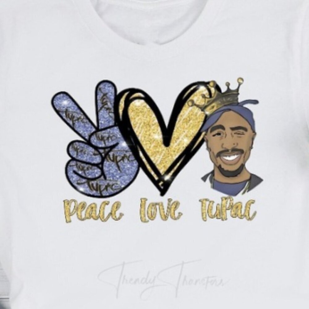 Peace Love Tupac Tee